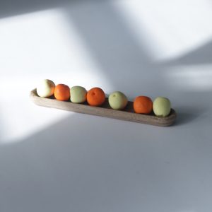 Baguette Bowl | Wood PLA Dollhouse Miniature Dough Bowl 1:12 Scale